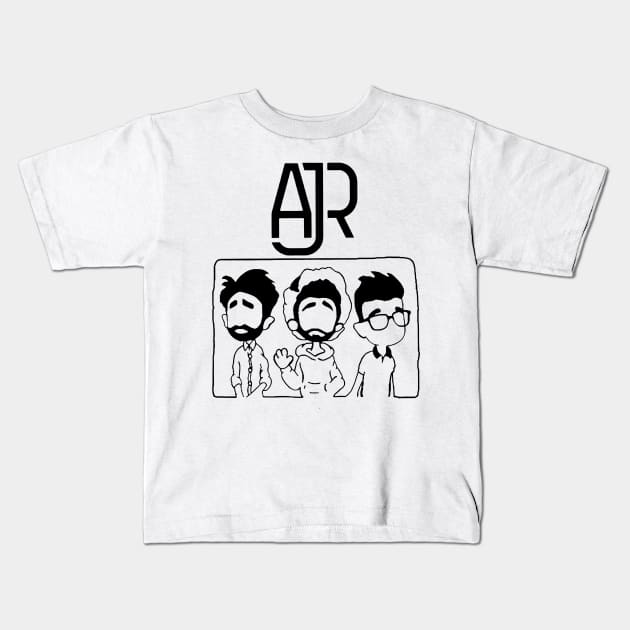 AJR Met Brother's Kids T-Shirt by wintoastore